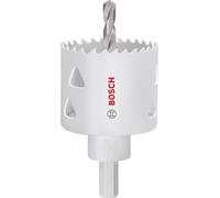 Bosch 1 sierra perforadora con adaptador para varios materiales (para acero, paneles de yeso, diámetro de 51 mm, taladro profesional)