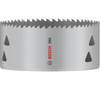 Bosch 1 sierra perforadora multimaterial (para madera blanda, paneles de yeso, diámetro de 111 mm, taladro y destornillador)