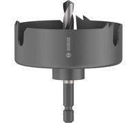 Bosch 1 sierra perforadora para madera y paneles de yeso (para paneles de yeso, madera blanda, diámetro de 70 mm, taladro profesional)