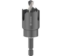 Bosch 1 sierra perforadora para madera y yeso (para paneles de yeso, madera blanda, Ø 25 mm, taladro profesional accesorio)