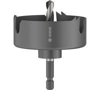 Bosch 1 sierra perforadora para madera y yeso (para paneles de yeso, madera blanda, Ø 65 mm, taladro profesional accesorio)