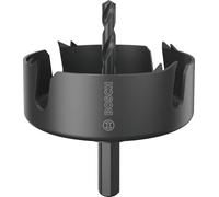 Bosch 1 sierra perforadora para madera y yeso (para paneles de yeso, madera blanda, Ø 75 mm, taladro profesional accesorio)