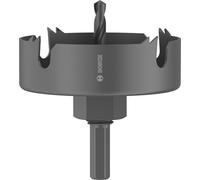 Bosch 1 sierra perforadora para madera y yeso (para paneles de yeso, madera blanda, Ø 80 mm, accesorio profesional para taladro)