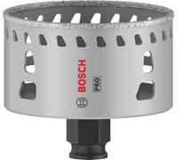 Bosch 1 sierra perforadora Pro Tile Power Change Plus (para azulejos duros, azulejos blandos, 76 mm de diámetro, accesorio profesional)