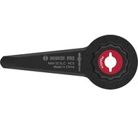 Bosch 1 x Pro Multi Material MAII 32 SLC hoja para herramientas multifunción (para silicona, goma, ancho 32 mm, accesorio profesional)