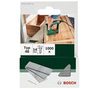 Bosch Clavos Tipo 48 para madera, 14 mm, 1,8 mm – 1000x Accesorios grapadora manual
