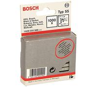 Bosch Grapa de lomo estrecho 1 609 200 389 – Tipo 55 resinificada 6 x 1,08 x 19 mm – Pack de 1000