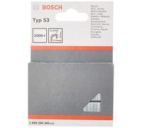 Bosch Grapas de alambre fino 1 609 200 366 – Pack de 1000 tipo 53 (11,4 x 0,74 x 10 mm)