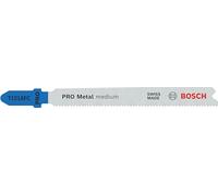 Bosch 100 hojas de sierra de calar PRO Metal Medium T121AFC (para chapas de acero, chapa de acero, longitud 92 mm, sierra de calar profesional)
