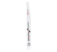 Bosch 100x Hoja de sierra sable Multi Material S3456XF | para Madera con clavos duros, Madera de construcción, Longitud 200 mm, Professional Accesorios Sierra sable