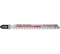 Bosch 10x Hoja de sierra de calar EXPERT Fiber Plaster T141HM | para Tableros de fibrocemento, Panel de cartón-yeso, Longitud 100 mm, Professional Accesorios Sierra de calar