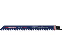 Bosch Professional 10x Hojas de sierra sable Expert ‘Aerated Concrete’ S 1141 HM (para Hormigón celular, Longitud 225 mm, accesorios Sierra sable)