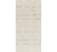 Bosch 10x Malla de lija EXPERT M480 para lijadoras orbitales | para Pintura sobre madera, Madera dura, Ø 115x230 mm, Grano 150, Professional Accesorios Lijadora orbital