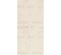 Bosch 10x Malla de lija EXPERT M480 para lijadoras orbitales | para Pintura sobre madera, Madera dura, Ø 93x186 mm, Grano 180, Professional Accesorios Lijadora orbital