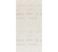 Bosch 10x Malla de lija EXPERT M480 para lijadoras orbitales | para Pintura sobre madera, Madera dura, Ø 115x230 mm, Grano 120, Professional Accesorios Lijadora orbital