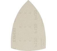 Bosch 10x Malla de lija EXPERT M480 para multilijadoras | para Pintura sobre madera, Madera dura, Ø 100x150 mm, Grano 120, Professional Accesorios Multilijadora