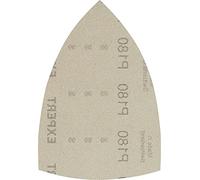 Bosch 10x Malla de lija EXPERT M480 para multilijadoras | para Pintura sobre madera, Madera dura, Ø 100x150 mm, Grano 180, Professional Accesorios Multilijadora