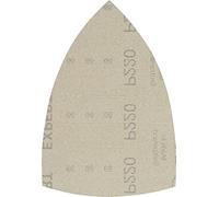 Bosch 10x Malla de lija EXPERT M480 para multilijadoras | para Pintura sobre madera, Madera dura, Ø 100x150 mm, Grano 220, Professional Accesorios Multilijadora