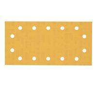 Bosch 10x Papel de lija EXPERT C470 con 14 agujeros | para Pintura sobre madera, Madera dura, Ø 115x230 mm, Grano 240, Professional Accesorios Lijadora orbital