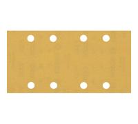 Bosch 10x Papel de lija EXPERT C470 con 8 agujeros para lijadoras orbitales | para Pintura sobre madera, Madera dura, Ø 93x186 mm, Grano 320, Professional Accesorios Lijadora orbital