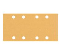 Bosch 10x Papel de lija EXPERT C470 con 8 agujeros para lijadoras orbitales | para Pintura sobre madera, Madera dura, Ø 93x186 mm, Grano 100, Professional Accesorios Lijadora orbital