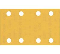 Bosch 10x Papel de lija EXPERT C470 con 8 agujeros para lijadoras orbitales | para Pintura sobre madera, Madera dura, Ø 80x133 mm, Grano 400, Professional Accesorios Lijadora orbital