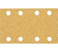 Bosch 10x Papel de lija EXPERT C470 con 8 agujeros para lijadoras orbitales | para Pintura sobre madera, Madera dura, Ø 80x133 mm, Grano 40, Professional Accesorios Lijadora orbital