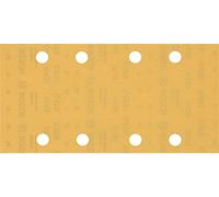 Bosch 10x Papel de lija EXPERT C470 con 8 agujeros para lijadoras orbitales | para Pintura sobre madera, Madera dura, Ø 93x186 mm, Grano 400, Professional Accesorios Lijadora orbital