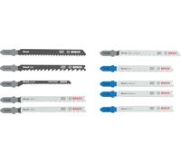 Bosch 10x Set de hojas de sierra de calar para madera y metal, 10 uds.