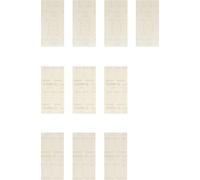 Bosch Professional Set de mallas de lija Expert M480, 10x, 93 x 186 mm, grano 80/120/180 para madera