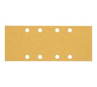 Bosch 10x Set de papel de lija EXPERT C470 con 8 agujeros | para Pintura sobre madera, Madera dura, Ø 93x230 mm, Grano 3x 60, 4x 80, 3x 120, Professional Accesorios Lijadora orbital