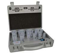 Bosch Juego de 14 brocas Pro Multi Material Power Change Plus - Estuche de moldeo por soplado (para madera blanda, paneles de yeso, diámetro de 19 - 76 mm, accesorios profesionales,