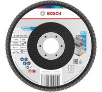 Bosch 15x Disco de láminas X451, G40, G60 para amoladoras angulares pequeñas (para Acero, Aluminio, Ø 125 mm, Grano 60, Professional Accesorios Amoladora pequeña)