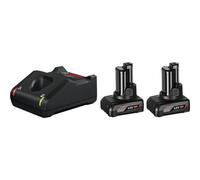 Bosch 1 600 A01 B20 cargador y batería cargable Juego de cargador y baterías