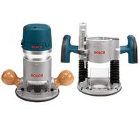 Bosch 1617EVSPK 12 Amp 2-1/4-Horsepower Plunge and Fixed Base Variable Speed Router Kit with 1/4-Inch and 1/2-Inch Collets