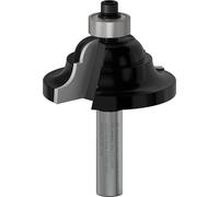Bosch 1x Broca fresadora PRO para moldura cóncava y cordón | para Madera blanda, Madera dura, Ø 42,9 mm, Professional Accesorios Fresadoras de inmersión, Fresadora para recorte