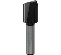 Bosch 1x Broca fresadora recta PRO, dos acanaladuras | para Madera blanda, Madera dura, Ø 15 mm, Professional Accesorios Fresadoras de inmersión, Fresadora para recorte