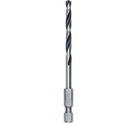 Bosch 1x Broca helicoidal HSS de metal con vástago de inserción hexagonal (para Acero, Metales no ferrosos, Ø 4,50 mm, Professional Accesorios Taladro/atornilladores perforadores)