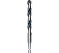Bosch 1x Broca helicoidal HSS de metal con vástago de inserción hexagonal (para Acero, Metales no ferrosos, Ø 11,00 mm, Professional Accesorios Taladro/atornilladores perforadores)