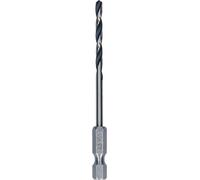 Bosch 1x Broca helicoidal HSS de metal con vástago de inserción hexagonal (para Acero, Metales no ferrosos, Ø 3,50 mm, Professional Accesorios Taladro/atornilladores perforadores)