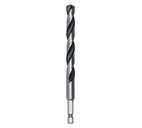 Bosch 1x Broca helicoidal HSS de metal con vástago de inserción hexagonal (para Acero, Metales no ferrosos, Ø 10,00 mm, Professional Accesorios Taladro/atornilladores perforadores)