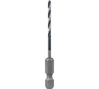 Bosch 1x Broca helicoidal PRO Metal HSS-G Impact (para Metales no ferrosos, Acero, Ø 2,50 mm, Professional Accesorios Taladro)