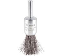 Bosch 1x Cepillo Acabado Ondulado PRO Metal Clean Vástago Cil. | para Acero, Metales no ferrosos, Ø 15 mm, Professional Accesorios Taladro