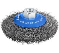 Bosch 1x Cepillo cónico de alambre ondulado PRO Metal Clean, rosca M14 | para Acero, Ø 115 mm, Professional Accesorios Amoladora pequeña