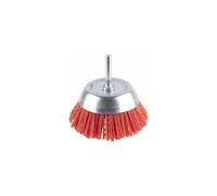 Bosch 1x Cepillo Vaso Nailon PRO MultiMat Clean Vástago Cil. | para Acero, Metales no ferrosos, Ø 75 mm, Professional Accesorios Taladro