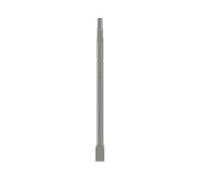 Bosch 1x Cincel plano PRO Hex 19-4C Vástago c/Reborde | para Hormigón, Ladrillo, Professional Accesorios Martillos