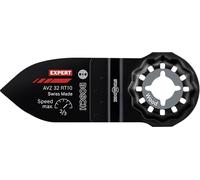 Bosch 1x Dedo lijador EXPERT AVZ 32 RT10 (para Madera dura, Madera blanda, Anchura 32 mm, Professional Accesorios Multiherramienta)
