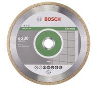 Bosch 1x Disco Corte Ceramic LongLife p/Sierra Azulejos Port./Mesa 25,4mm | para Baldosas de cerámica dura, Mármol, Ø 230 mm, Accesorios Sierra de azulejos portátil, Sierra circular de mesa