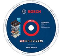 Bosch 1x Disco Corte EXPERT Diamond Metal Wheel 22,23mm | para Hierro fundido, Acero inoxidable, Ø 230 mm, Professional Accesorios Amoladora grande
