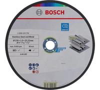 Bosch 1x Disco Corte Inox/Metal LongLife con 22,23mm | para Acero inoxidable, Acero, Ø 230 mm, Professional Accesorios Amoladora grande